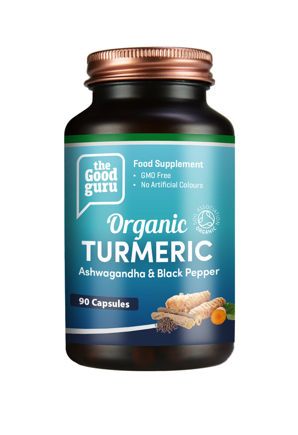 The Good Guru Organic Turmeric + Ashwagandha & Black Pepper