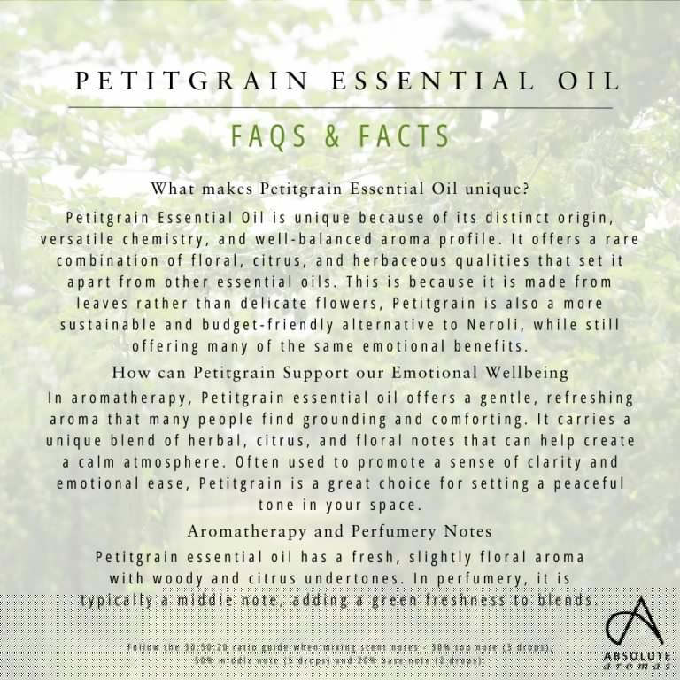 Absolute Aromas Petitgrain Essential Oil 5