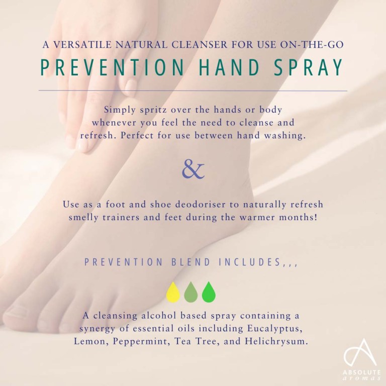 Absolute Aromas Hand Spray – Prevention