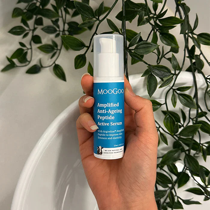 MooGoo Amplified Anti-Ageing Peptide Active Serum with Argireline® 25ml