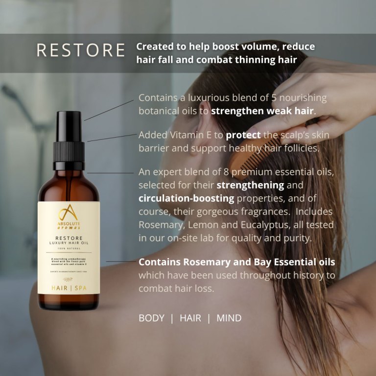 Absolute Aromas Restore Luxury Hair Oil