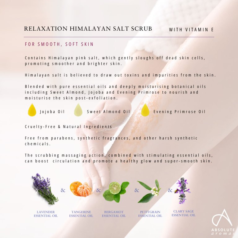 Absolute Aromas Relaxation Himalayan Salt Scrub 6