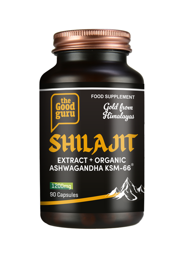 The Good Guru Gold Shilajit + Ashwagandha KSM66