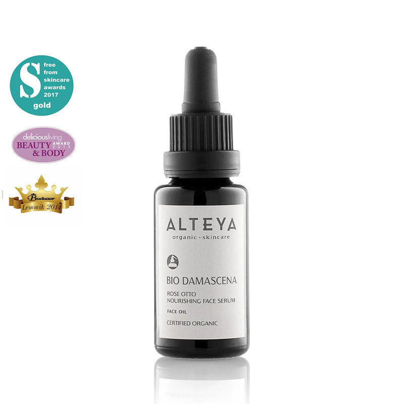 Alteya Organics Bio Damascena Organic Rose Otto Nourishing Face Serum