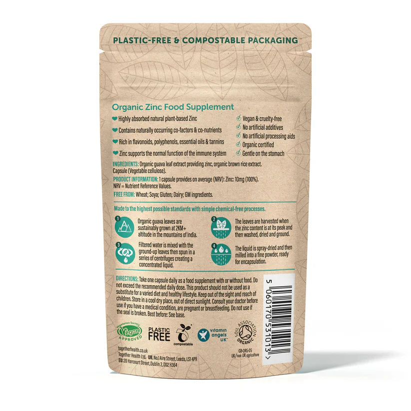 Together Health Organic Zinc 30's
