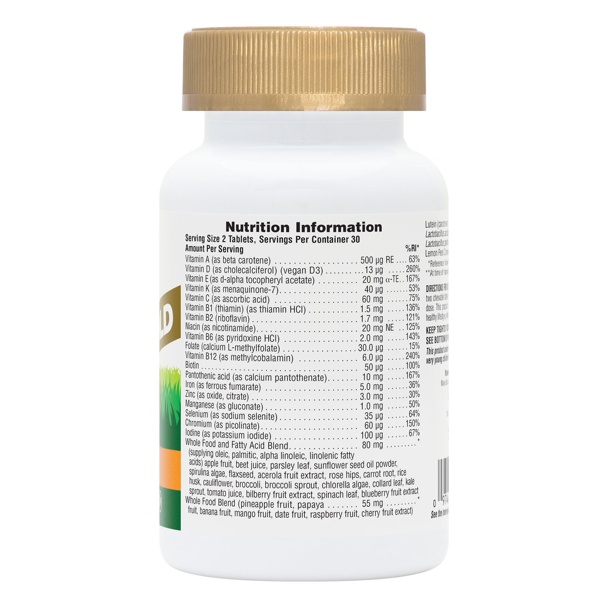 NaturesPlus Animal Parade® GOLD Multivitamin Childrens Chewables - Assorted 3