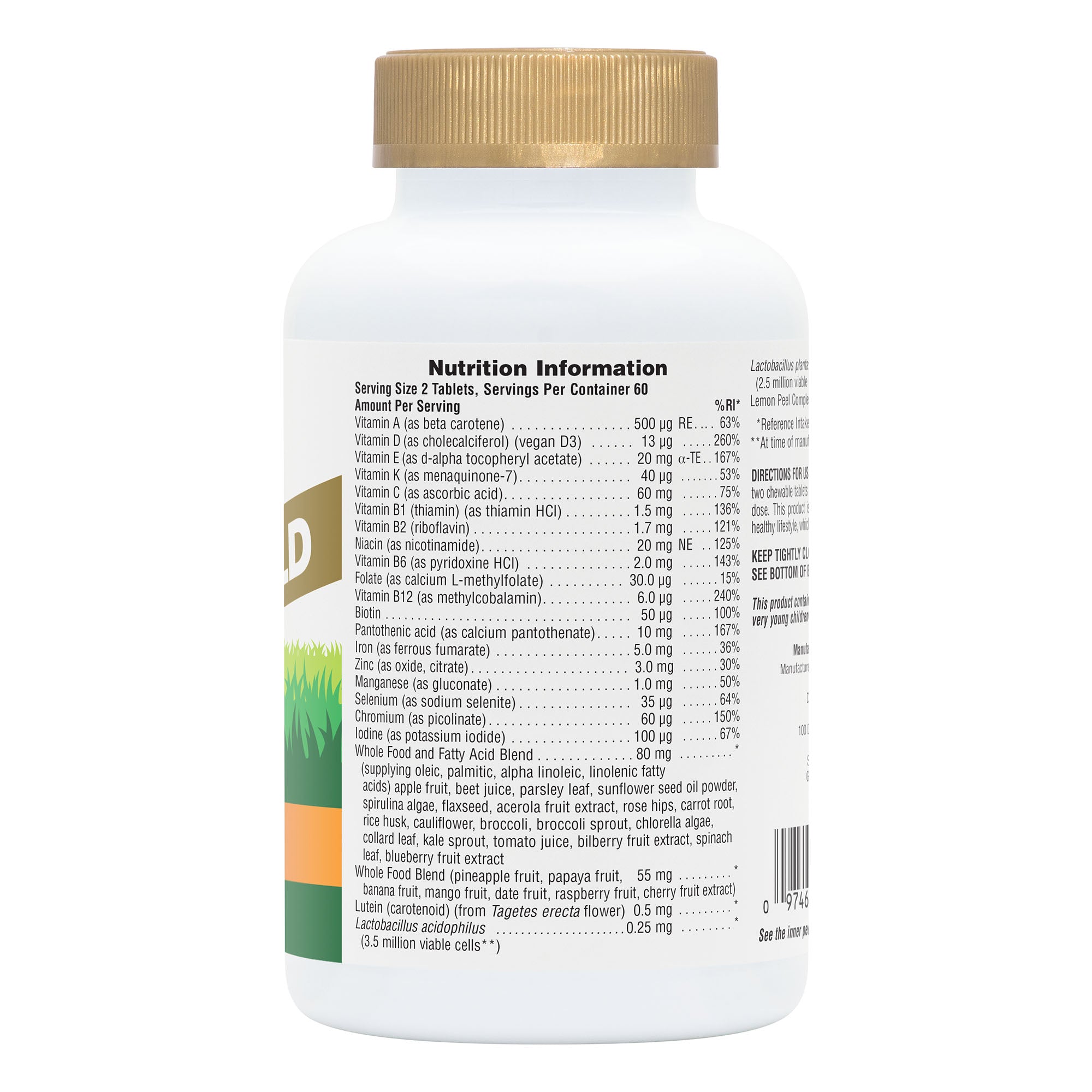 NaturesPlus Animal Parade® GOLD Multivitamin Childrens Chewables - Assorted 6