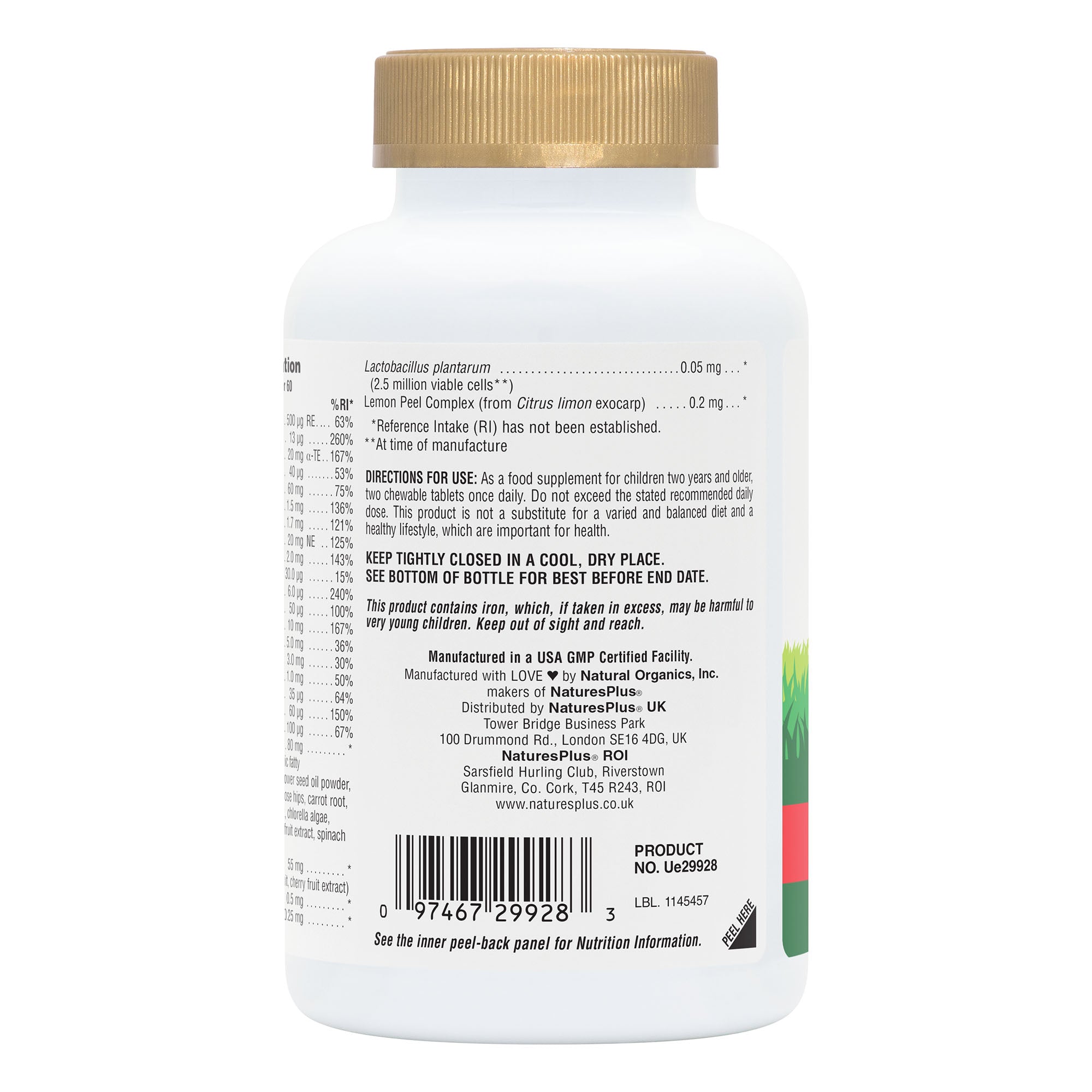 NaturesPlus Animal Parade® GOLD Multivitamin Childrens Chewables - Assorted 5