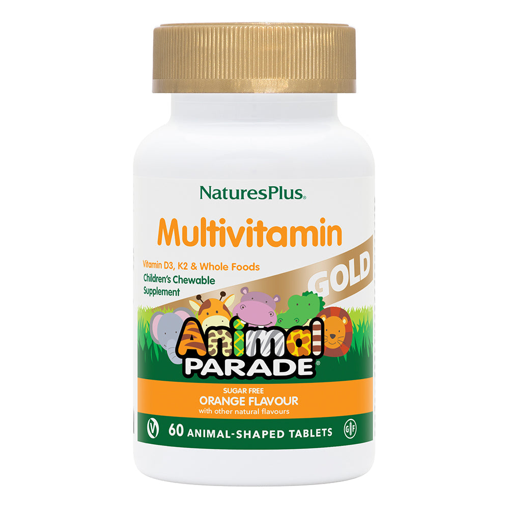 NaturesPlus Animal Parade® GOLD Multivitamin Children's Chewables - Orange