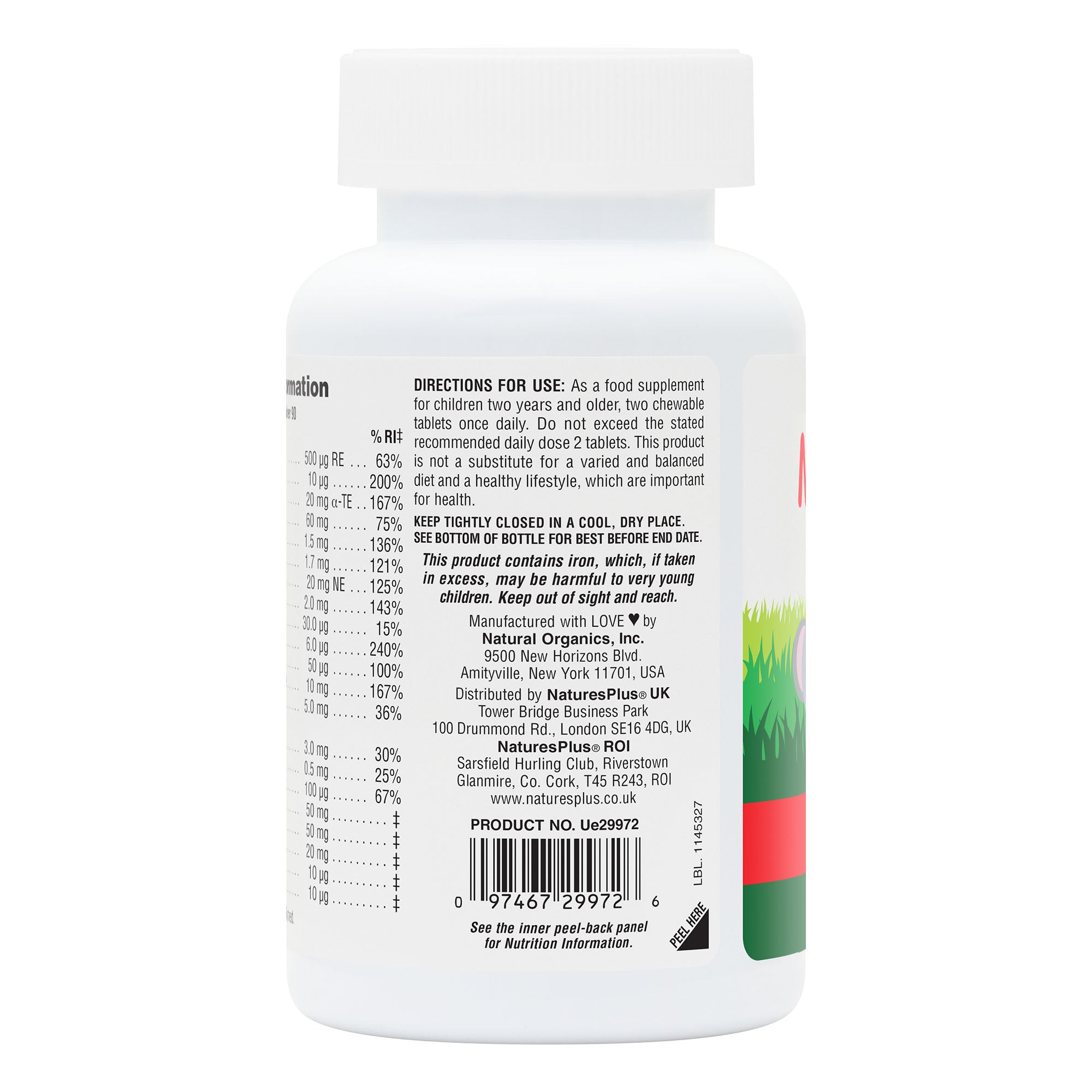NaturesPlus Animal Parade® Multivitamin Children's Chewables - Cherry 5