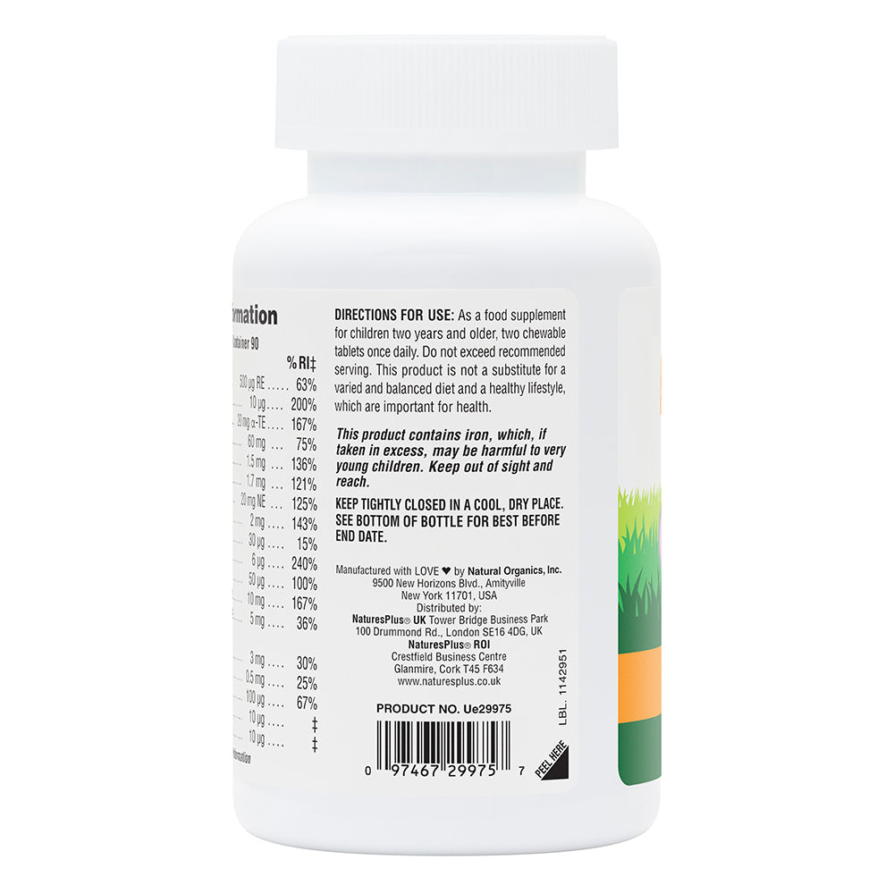 NaturesPlus Animal Parade® Multivitamin Children's Chewables - Orange 5