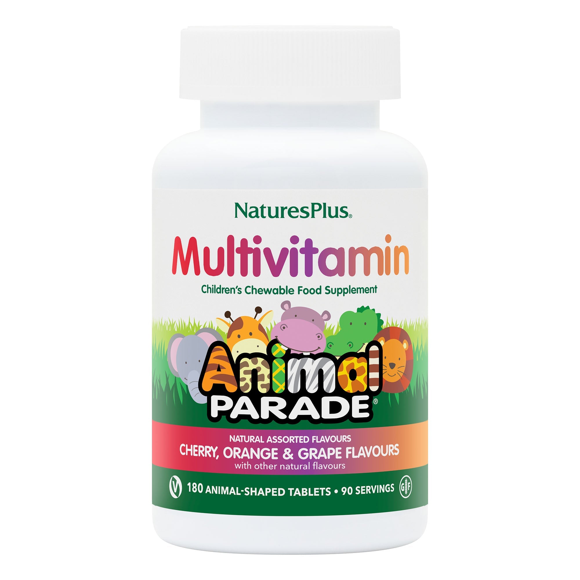 NaturesPlus Animal Parade® Multivitamin Children's Chewables - Assorted