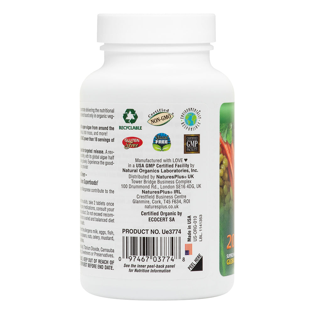 NaturesPlus Ultra Juice Green® Bi-Layered 90 Tablets 3