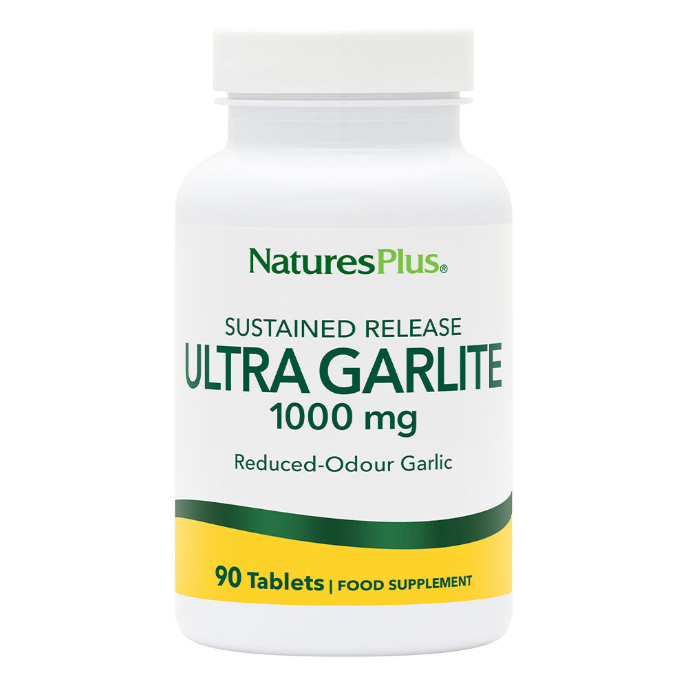 NaturesPlus Ultra Garlite® 1000 mg Sustained Release 90 Tablets