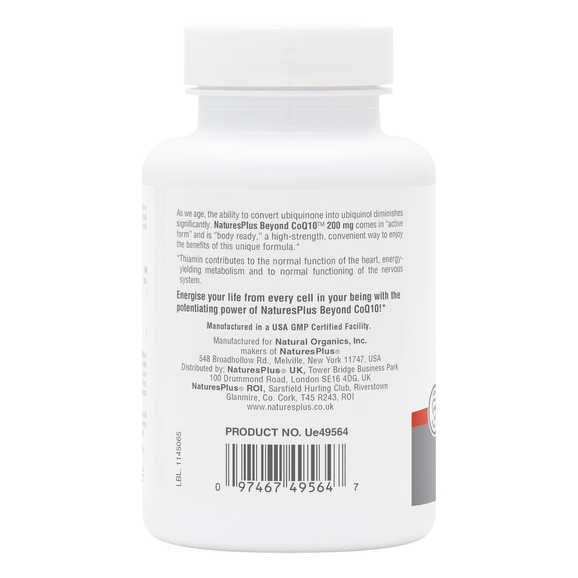 Natures Plus Beyond CoQ10® 200 mg Softgels 3