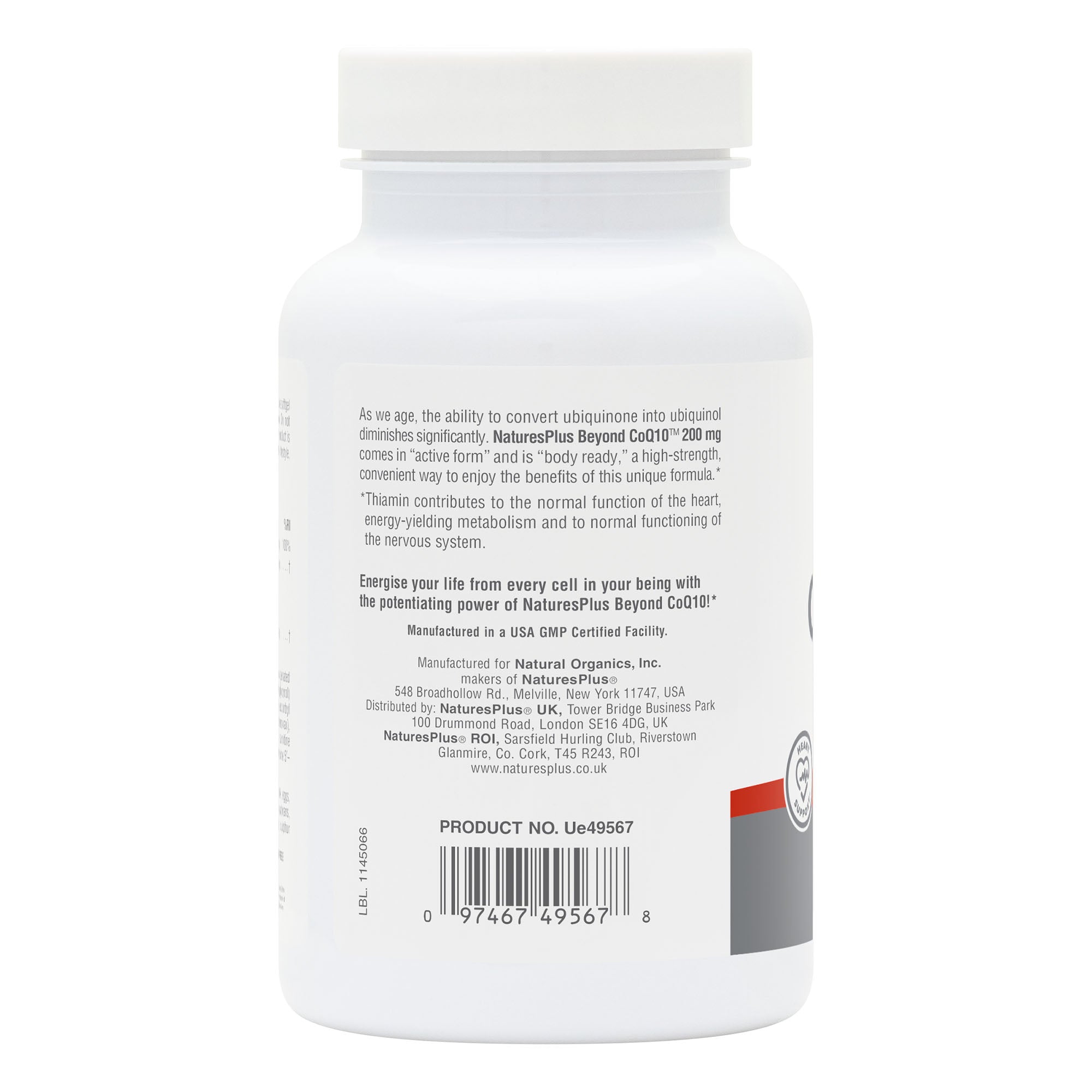 Natures Plus Beyond CoQ10® 200 mg Softgels 5