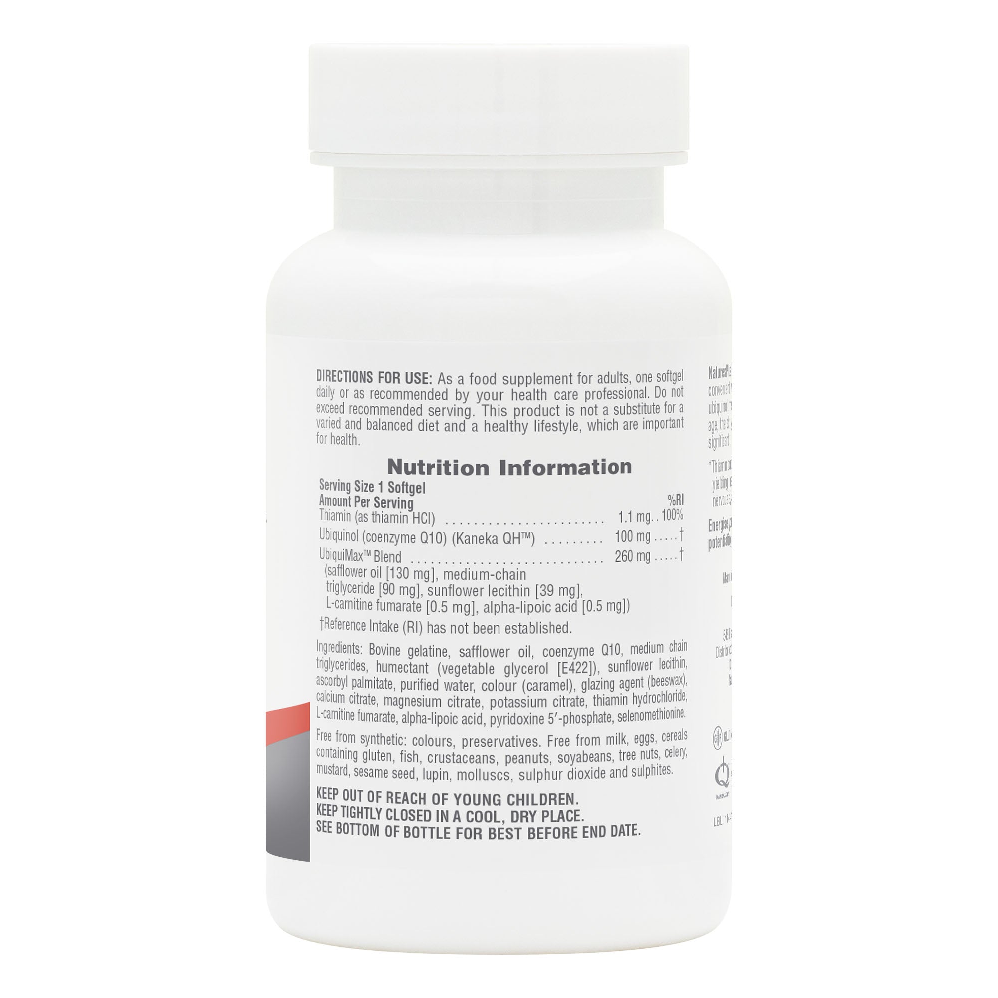 Natures Plus Beyond CoQ10® 100 mg Softgels 3