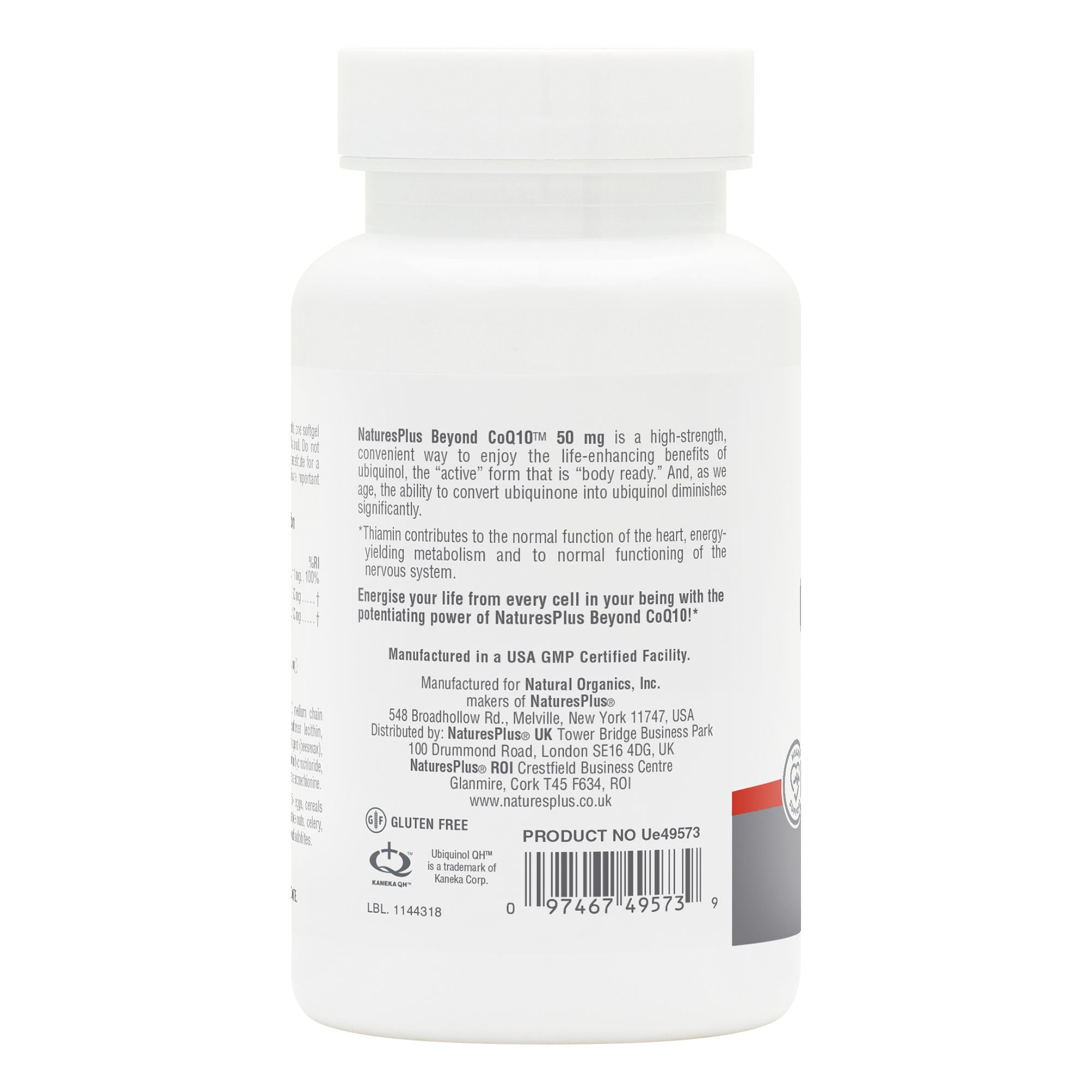 Natures Plus Beyond CoQ10® 50 mg Softgels 5