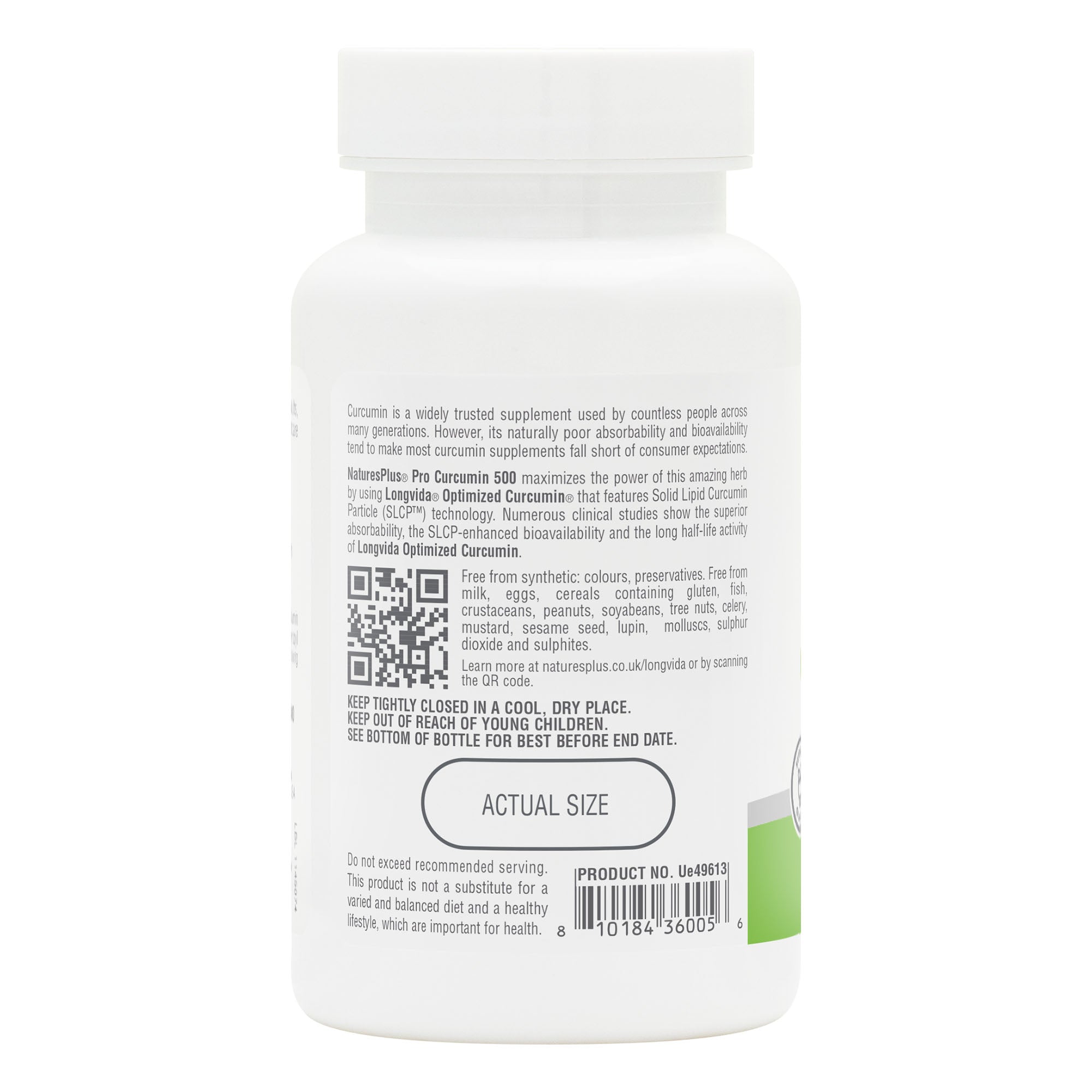 NaturesPlus PRO Curcumin Longvida® 500mg 3
