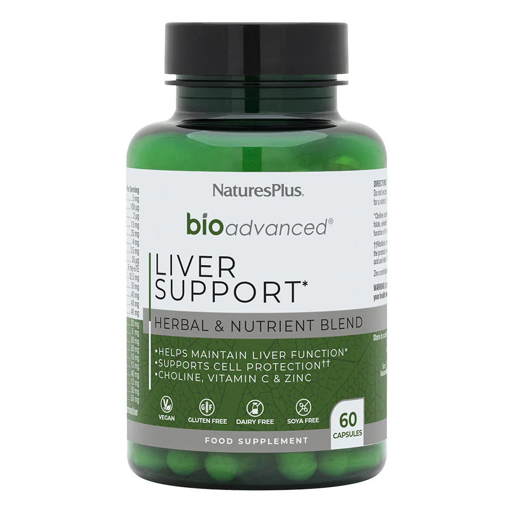 NaturesPlus BioAdvanced Liver Support 60 Capsules