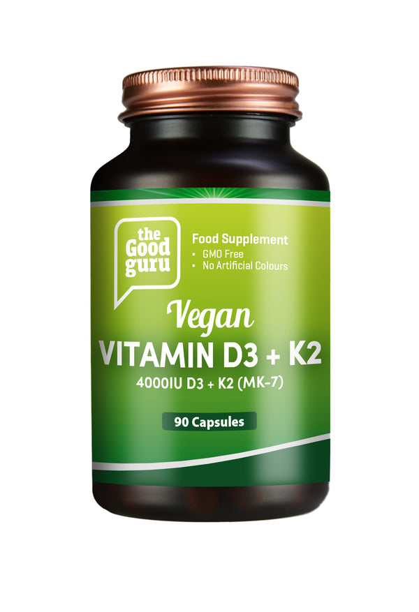 The Good Guru Vegan Vitamin D3+K2