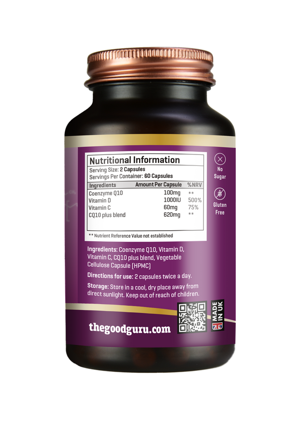 The Good Guru Advanced Co-Enzyme CoQ10 4