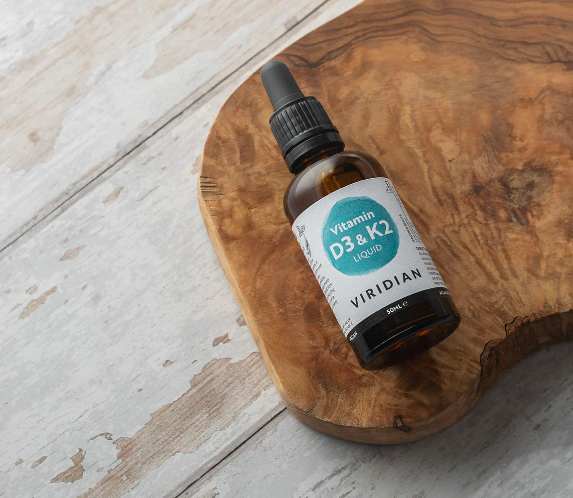 Viridian Vitamin D3 & K2 Liquid 6