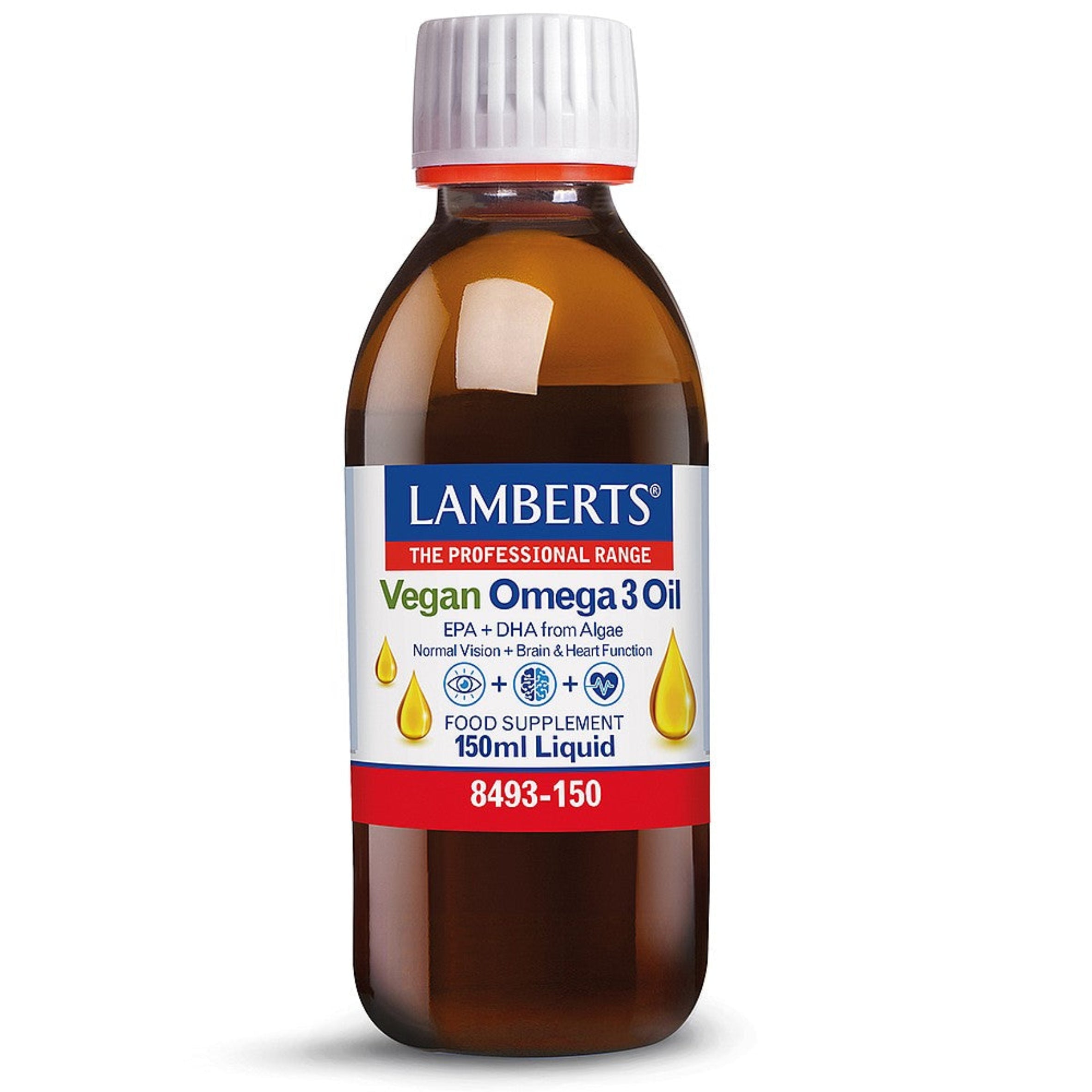 Lamberts Vegan Omega 3 Liquid 150ml image 0