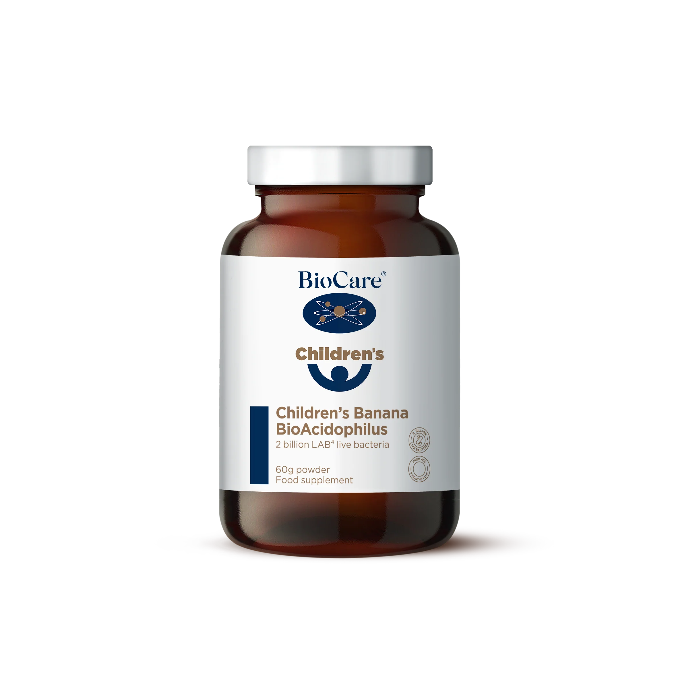 BioCare Children's Banana BioAcidophilus 60g Powder image 0