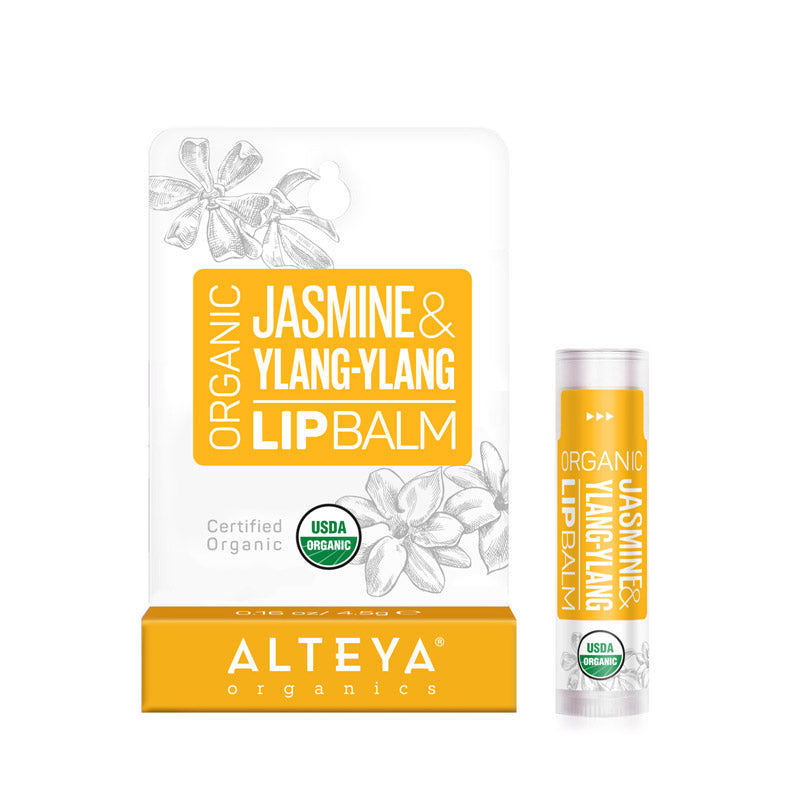 Alteya Organics Organic Lip Balm Jasmine & Ylang-Ylang