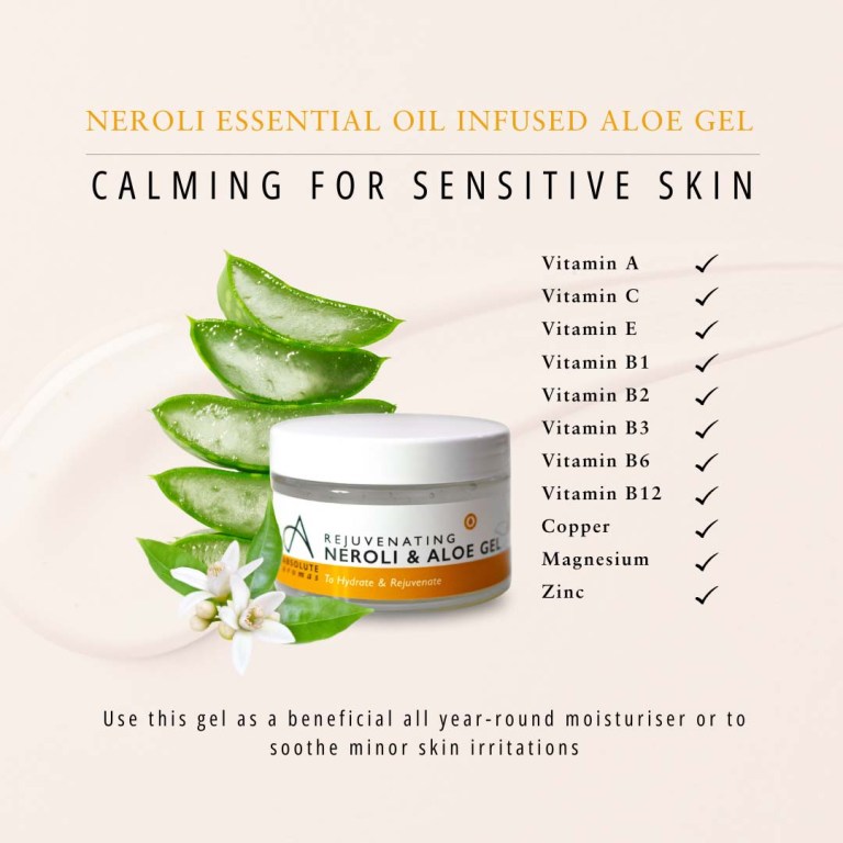 Absolute Aromas Neroli & Aloe Gel 3