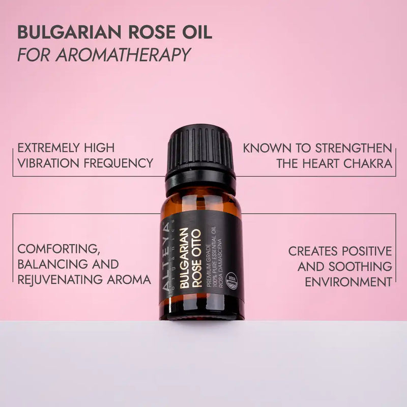 Alteya Organics Bulgarian Rose Essential Oil - Rose Otto - 100% Pure 7