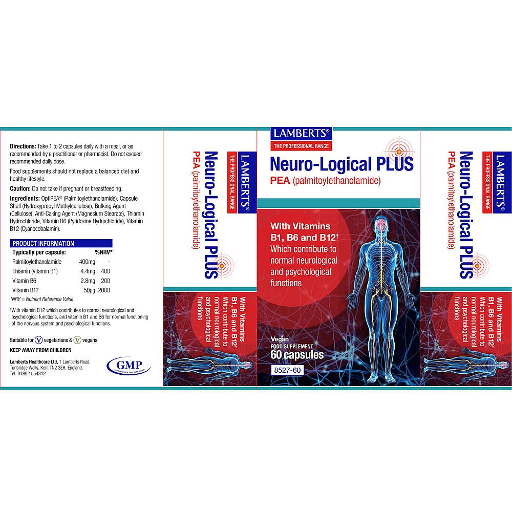 Lamberts Neuro-Logical PLUS 60 capsules image 2