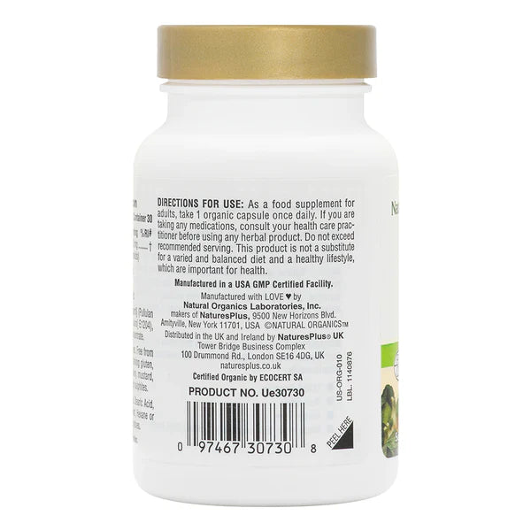 NaturesPlus Source of Life® Garden Curcumin 30 Capsules image 2