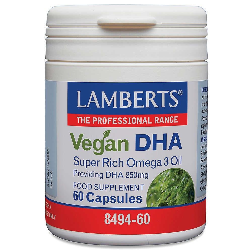 Lamberts Vegan DHA 60 capsules image 0