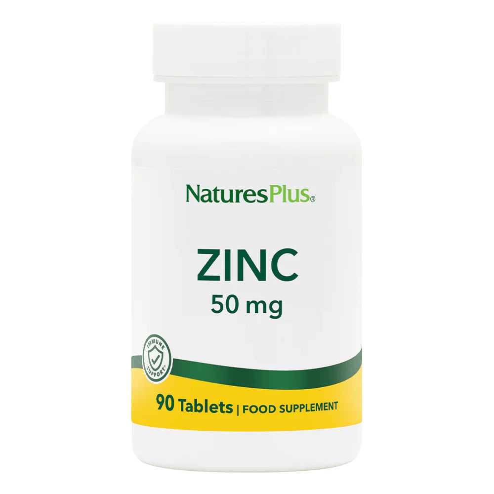 NaturesPlus Zinc 50mg 90 Tablets image 0