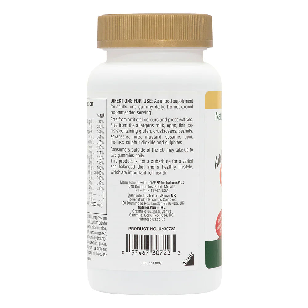 NaturesPlus Source of Life® GOLD Multivitamin Adult 60 Gummies image 2
