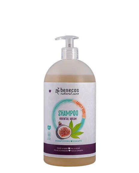 Benecos Fig and Hemp Family Size Shampoo Oriental Dream