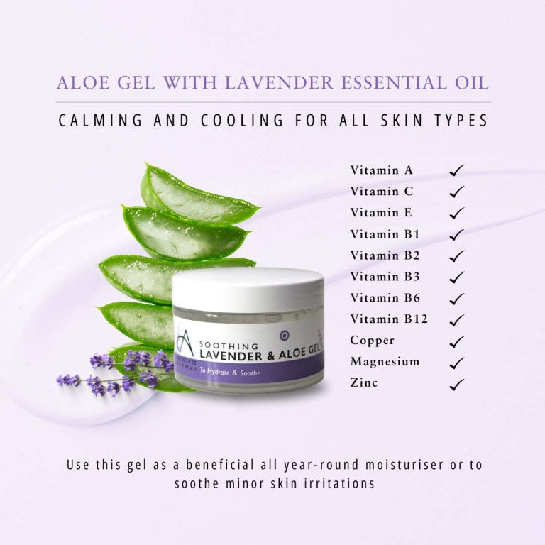 Absolute Aromas Lavender Aloe Gel 3