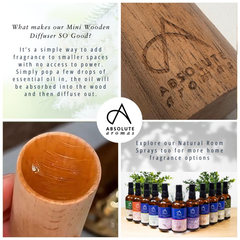 Absolute Aromas Wooden Mini Diffuser 3