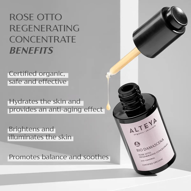 Alteya Organics Bio Damascena Organic Rose Otto Regenerating Concentrate 3