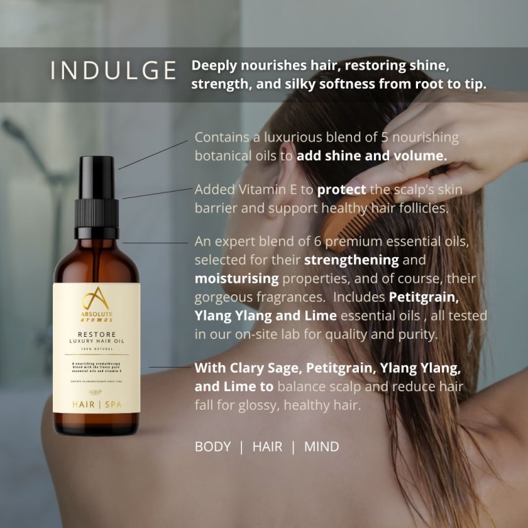 Absolute Aromas Indulge Luxury Hair Oil