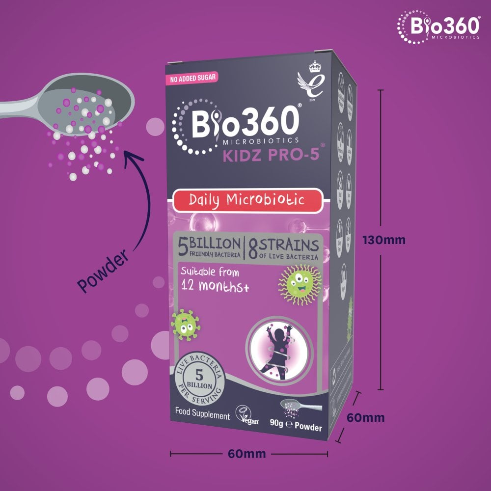 Natures Aid Bio360 Kidz Pro-5 (5 Billion Bacteria)