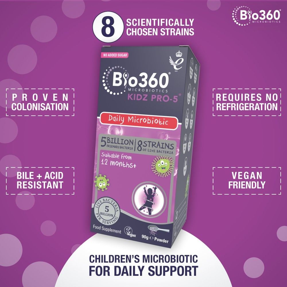 Natures Aid Bio360 Kidz Pro-5 (5 Billion Bacteria) 3