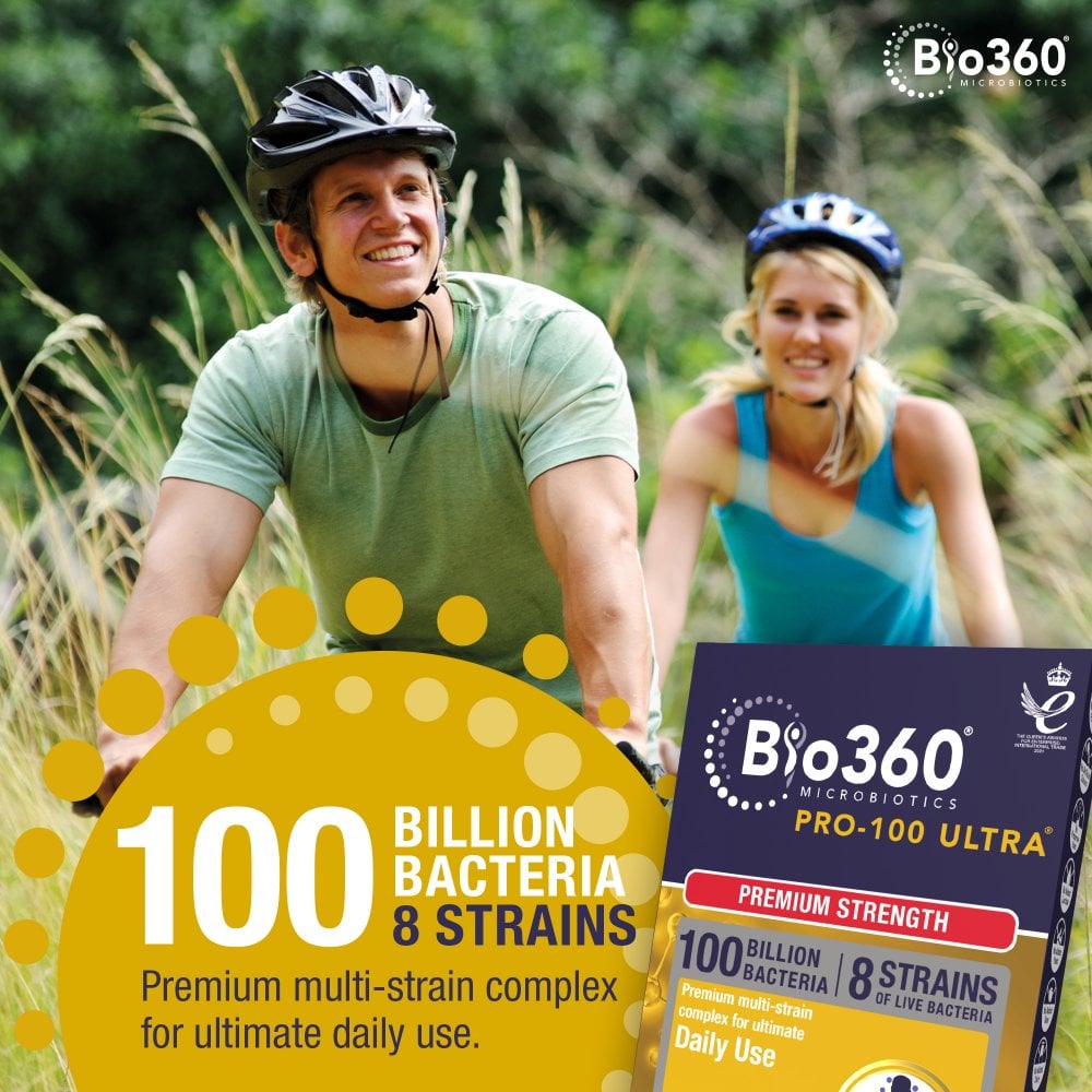 Natures Aid Bio360 Pro-100 ULTRA (100 Billion Bacteria)
