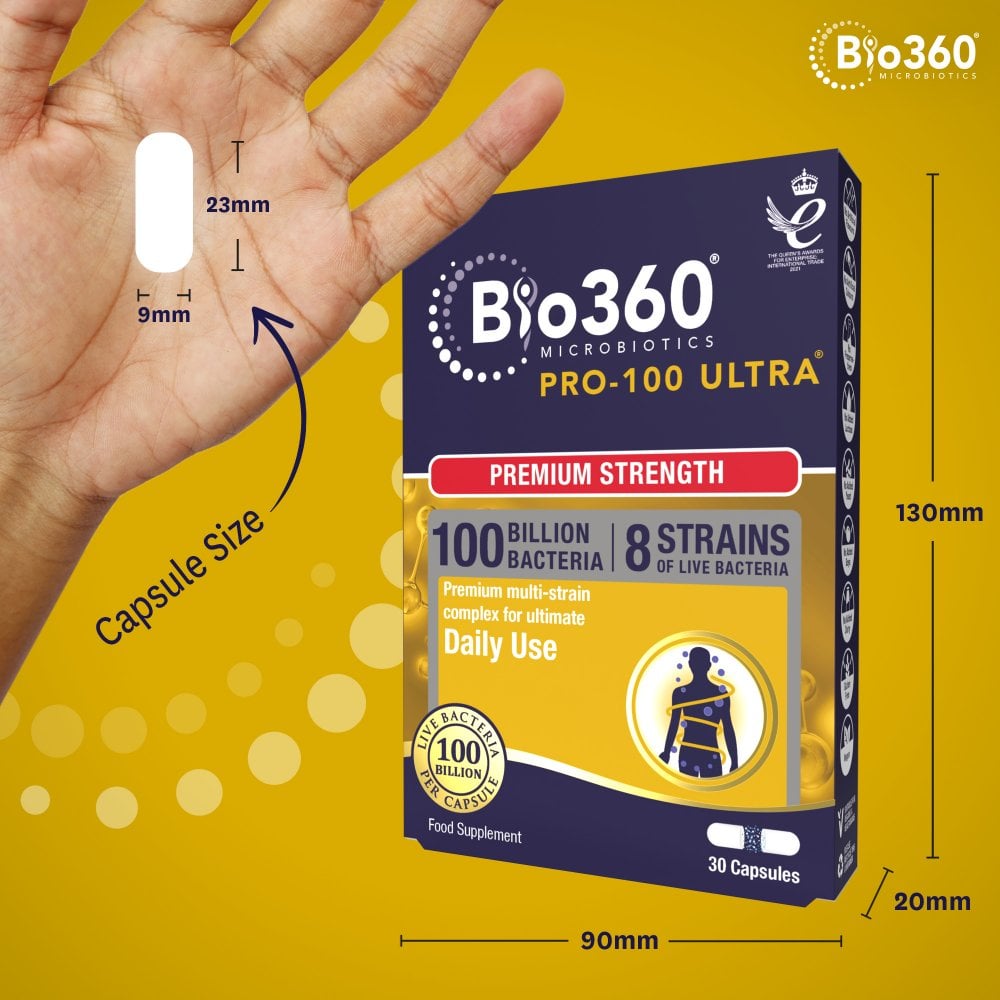 Natures Aid Bio360 Pro-100 ULTRA (100 Billion Bacteria) 3