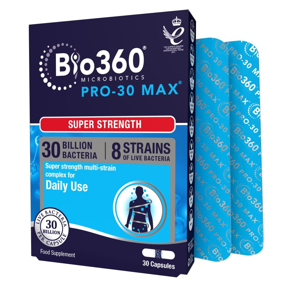 Natures Aid Bio360 Pro-30 MAX (30 Billion Bacteria)