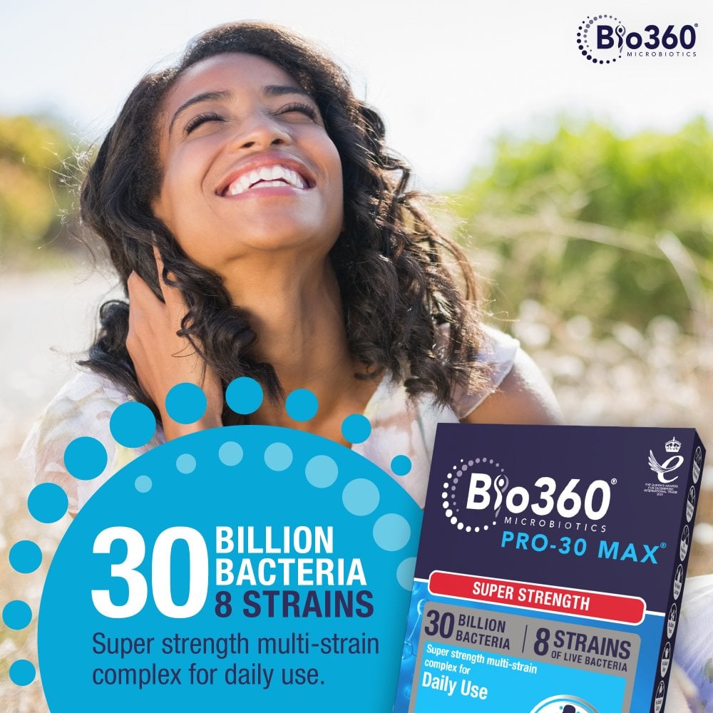 Natures Aid Bio360 Pro-30 MAX (30 Billion Bacteria)