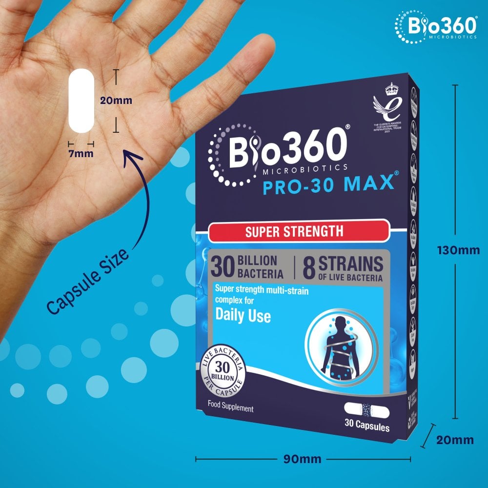 Natures Aid Bio360 Pro-30 MAX (30 Billion Bacteria) 3