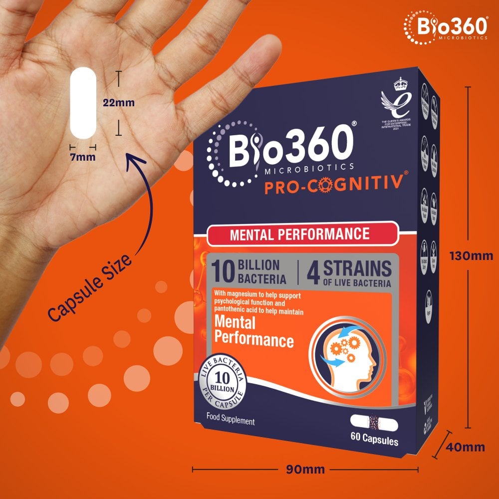 Natures Aid Bio360 Pro-Cognitiv (10 Billion Bacteria) 3